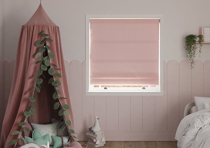 Oslo, Candy Floss - Twist&Fit Roman Blind - Image 3